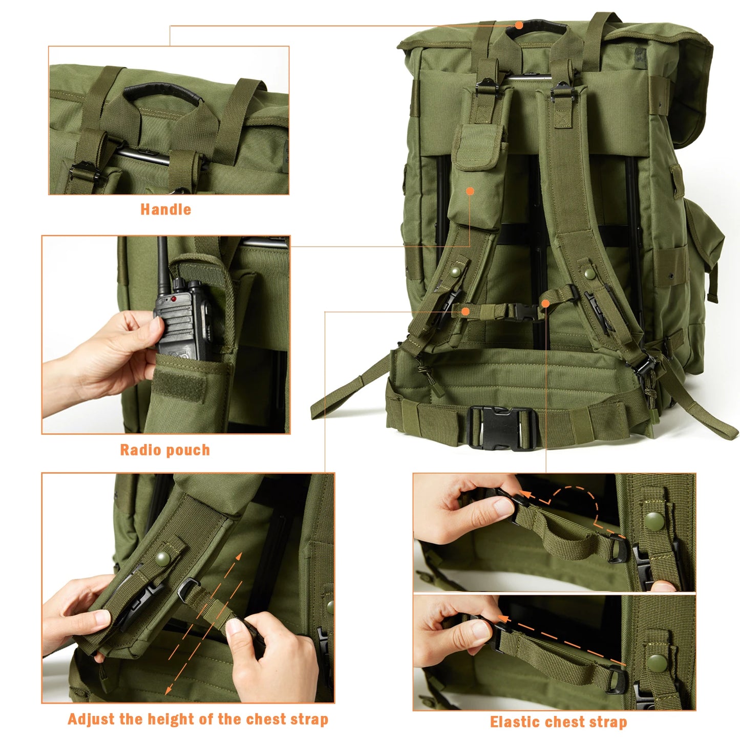 Military Large Backpack